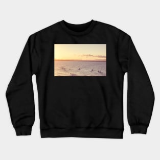 Afternoon Surf in Byron Bay Crewneck Sweatshirt